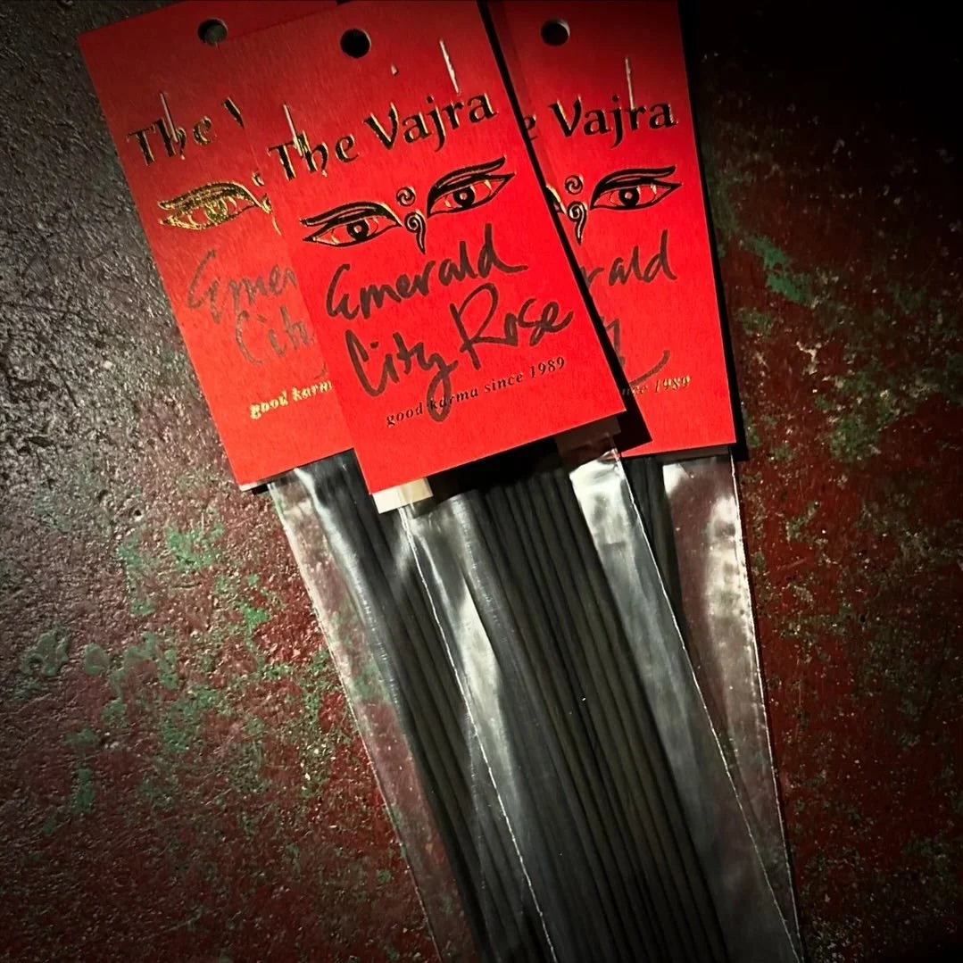 VAJRA EMERALD CITY ROSE INCENSE