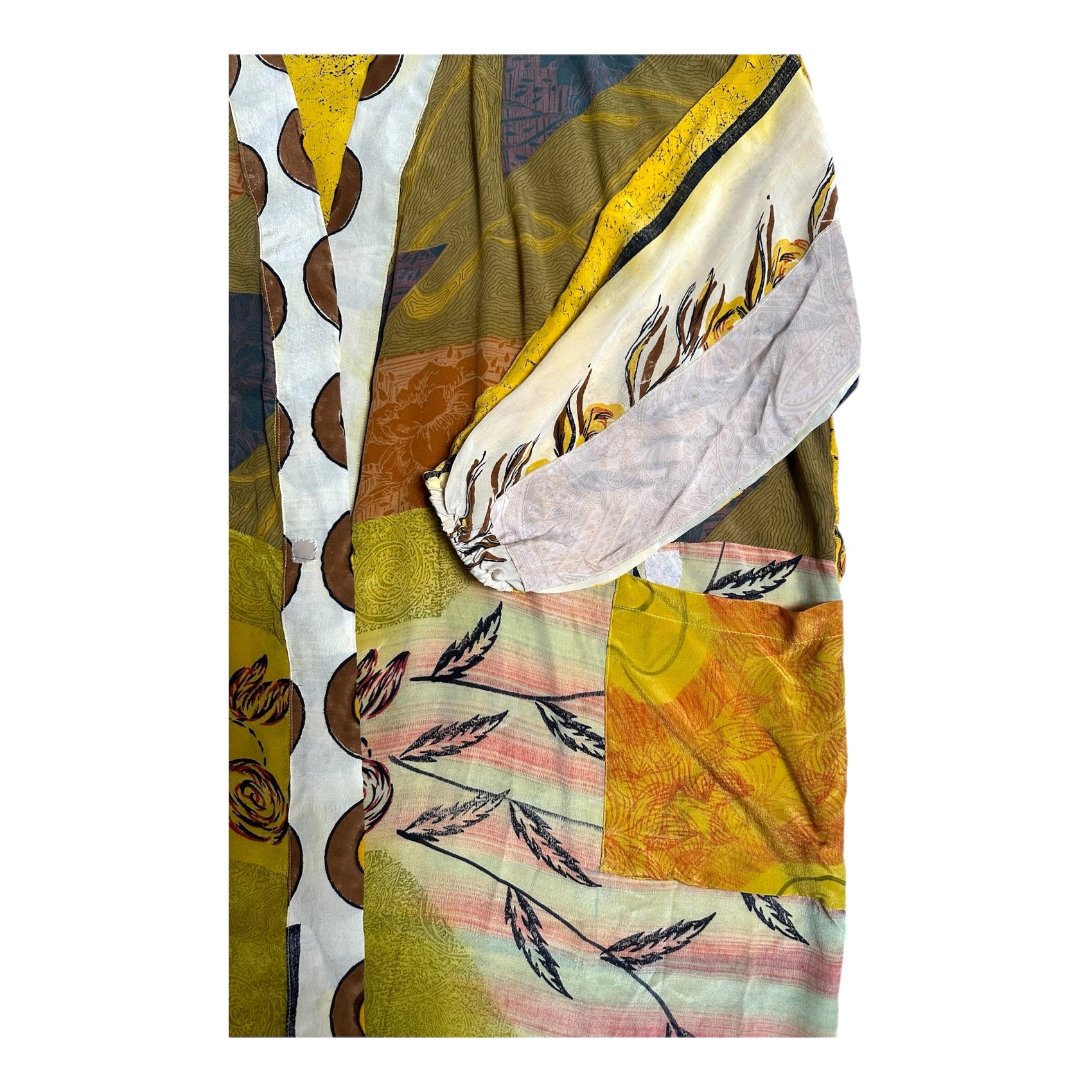 Sari Silk Kimono by Kantha Bae