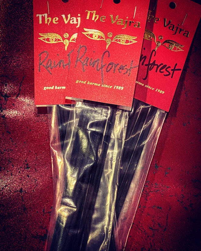 Vajra Rainforest Incense | Hand-Rolled Stick Incense
